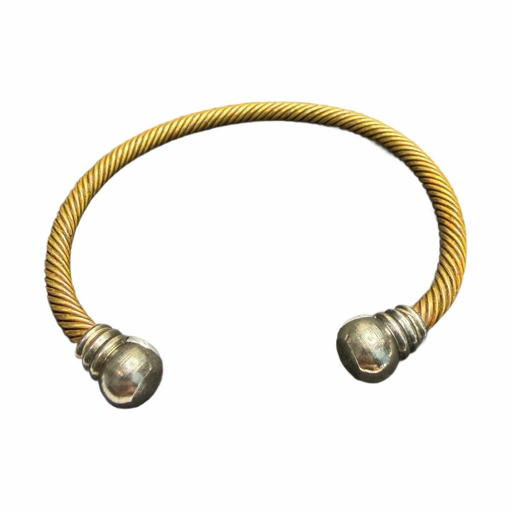 vintage copper magnetic cuff bracelet